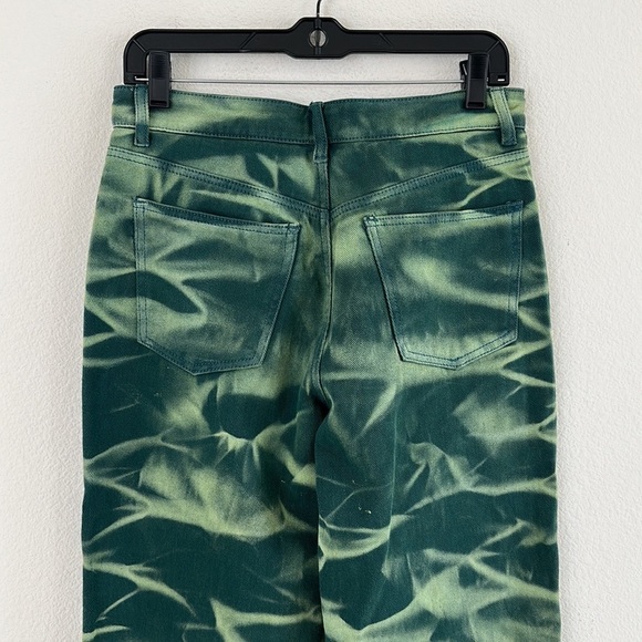 NWT Jaded London Green & Blue Printed Boyfriend Fit Jeans - Picture 5 of 9